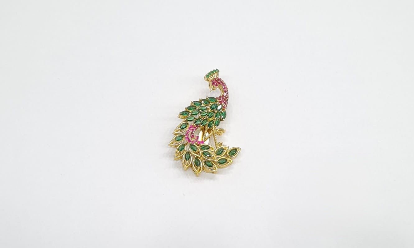 Brooch 10487 - KRISHNA'S SWETA JEWELLERY