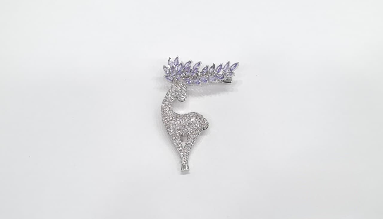 Brooch 10488 - KRISHNA'S SWETA JEWELLERY