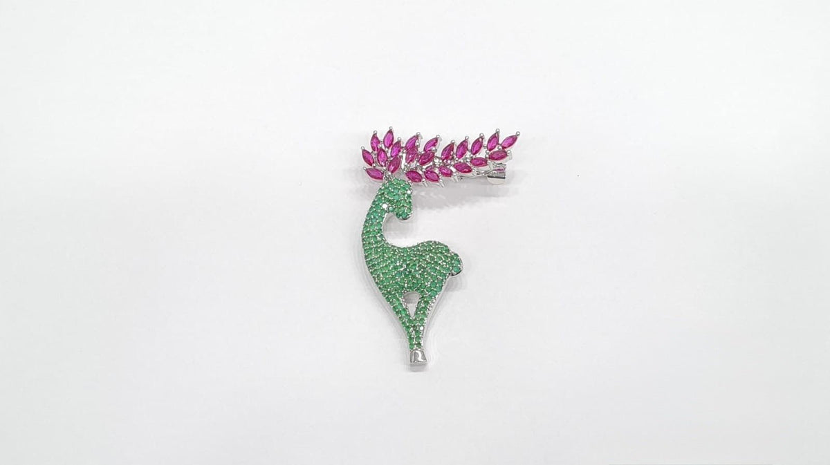 Brooch 10488 - KRISHNA'S SWETA JEWELLERY