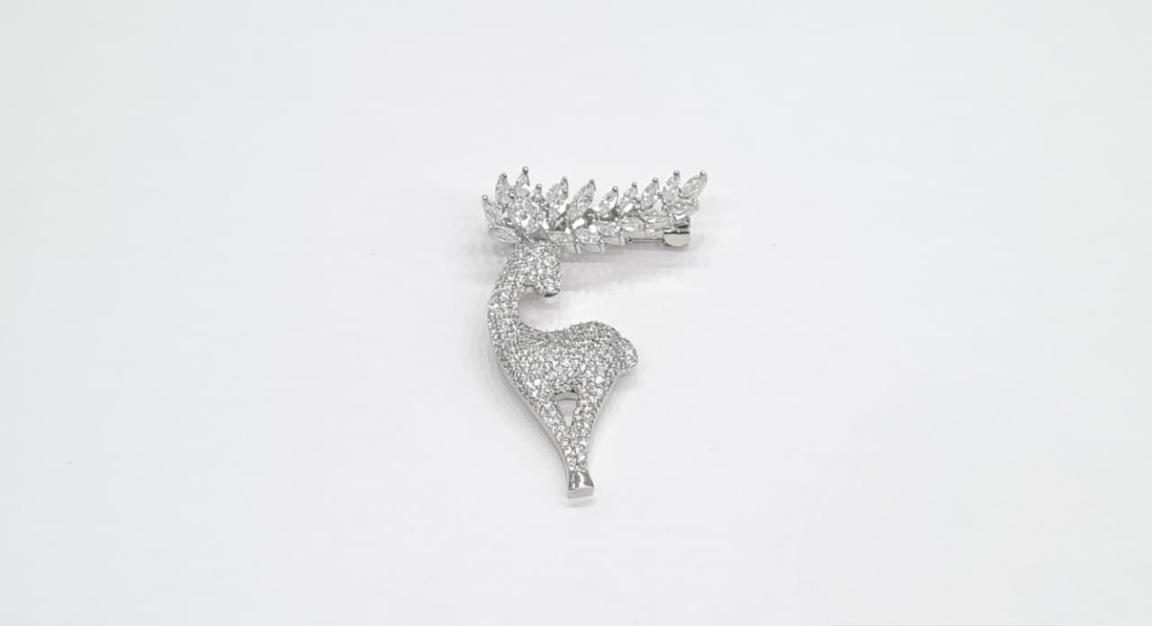 Brooch 10488 - KRISHNA'S SWETA JEWELLERY