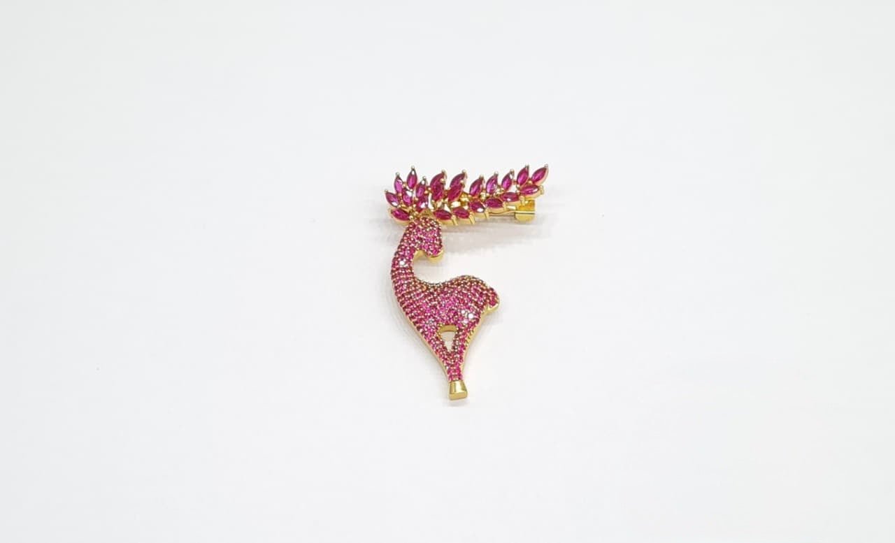 Brooch 10488 - KRISHNA'S SWETA JEWELLERY