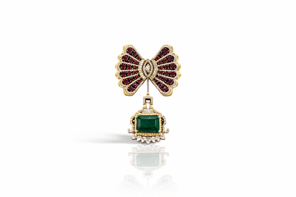 Butterfly Brooch 09382 - KRISHNA'S SWETA JEWELLERY