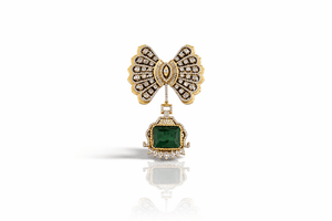 Butterfly Brooch 09382 - KRISHNA'S SWETA JEWELLERY