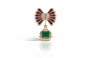 Butterfly Brooch 09382 - KRISHNA'S SWETA JEWELLERY