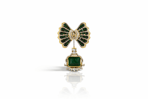 Butterfly Brooch 09382 - KRISHNA'S SWETA JEWELLERY