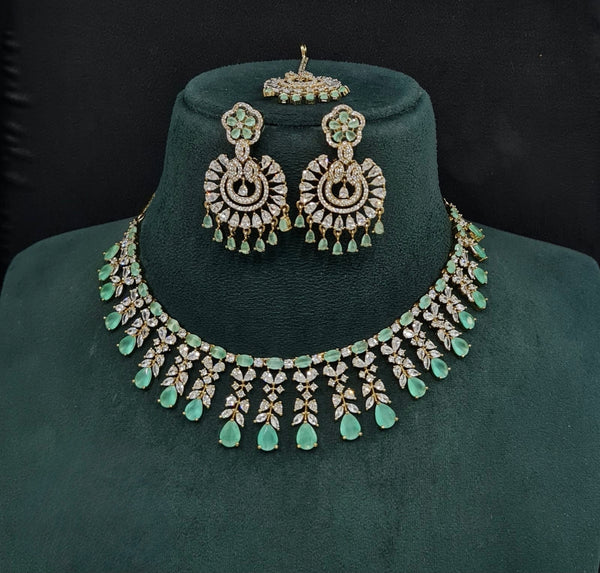 Cz Necklace 10256