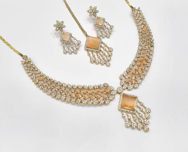 Cz Necklace 09425