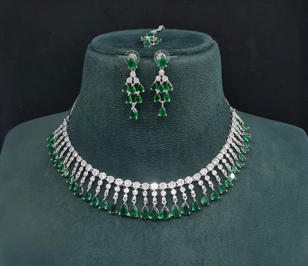Cz Necklace 10258