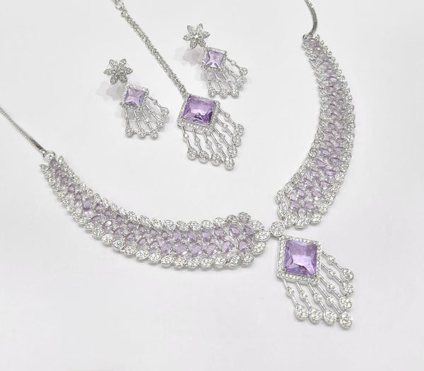 Cz Necklace 09425