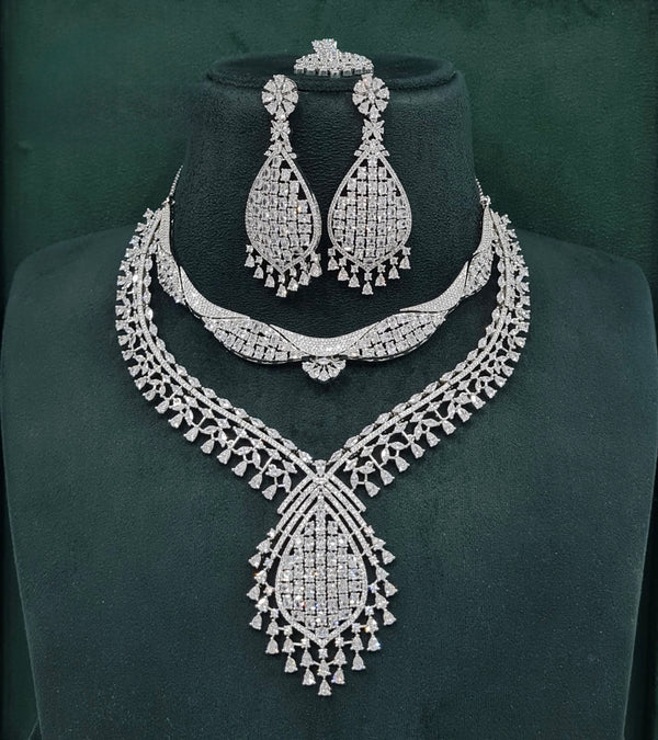 Cz Necklace 10351