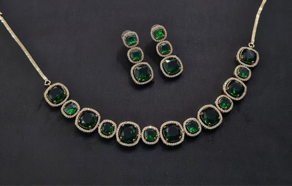 Cz Necklace 11108