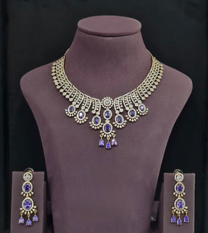 Cz Necklace 11109