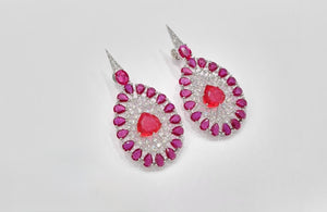Cz Earrings 08545