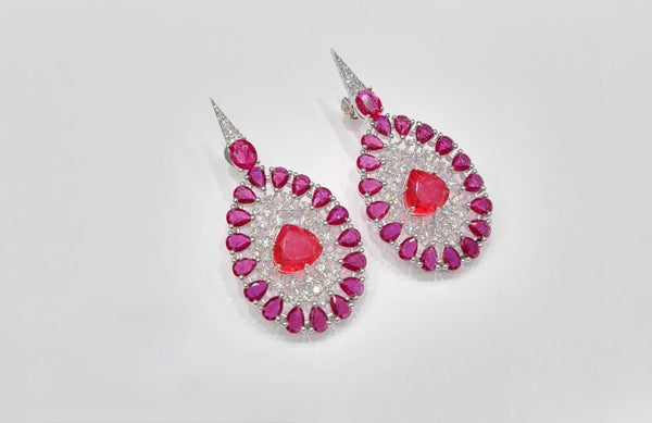 Cz Earrings 08545