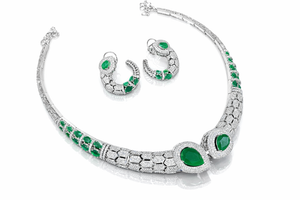 Cz Collar Necklace 09483