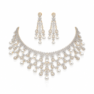 Cz Necklace 10106