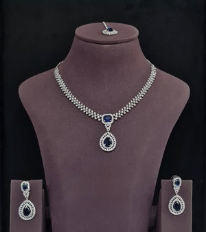 Cz Necklace 11342