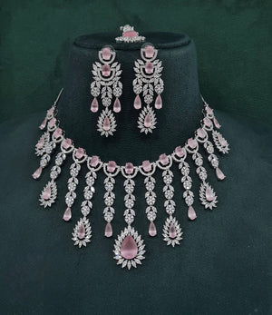Cz Necklace 09327