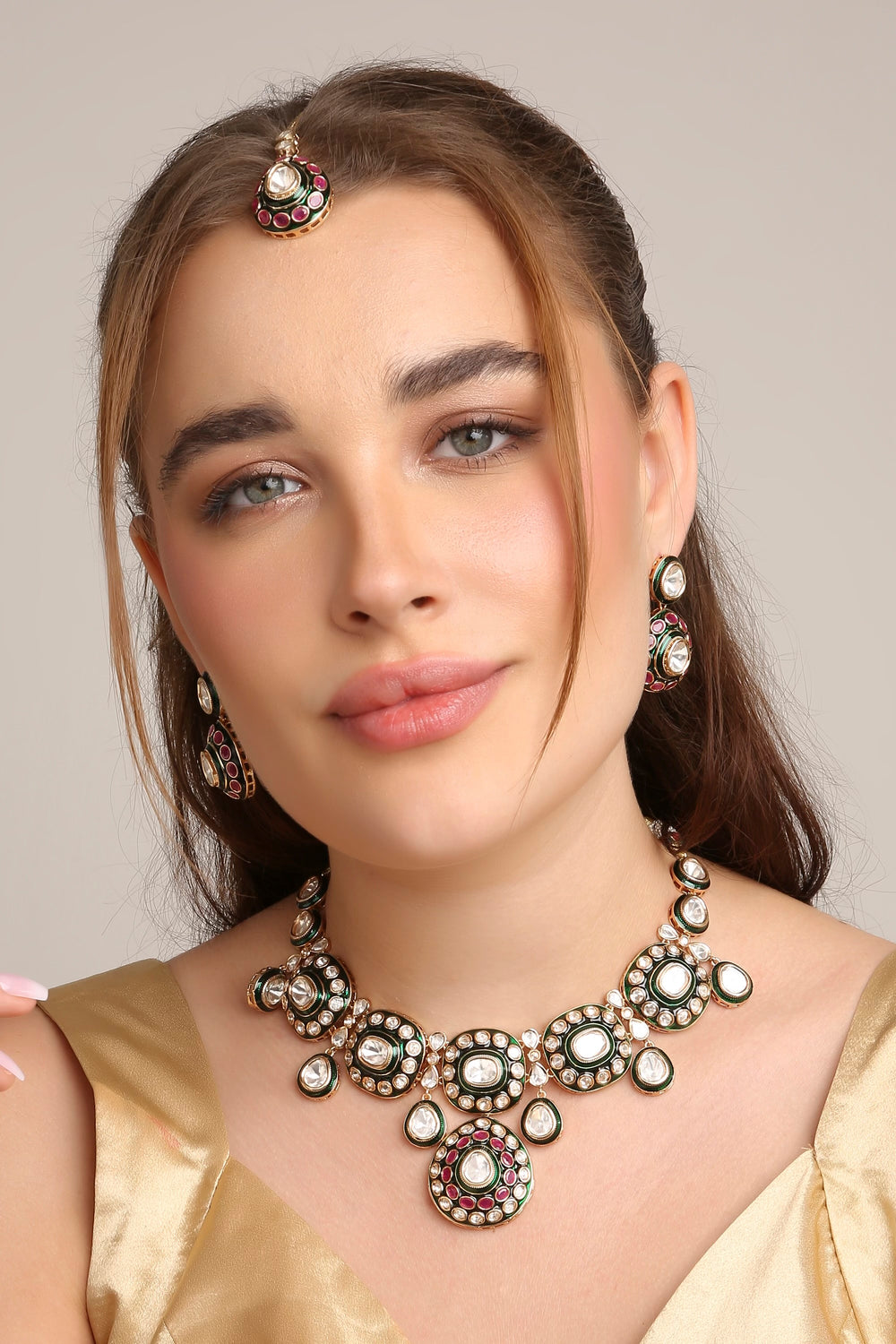 Kundan Necklace 07986