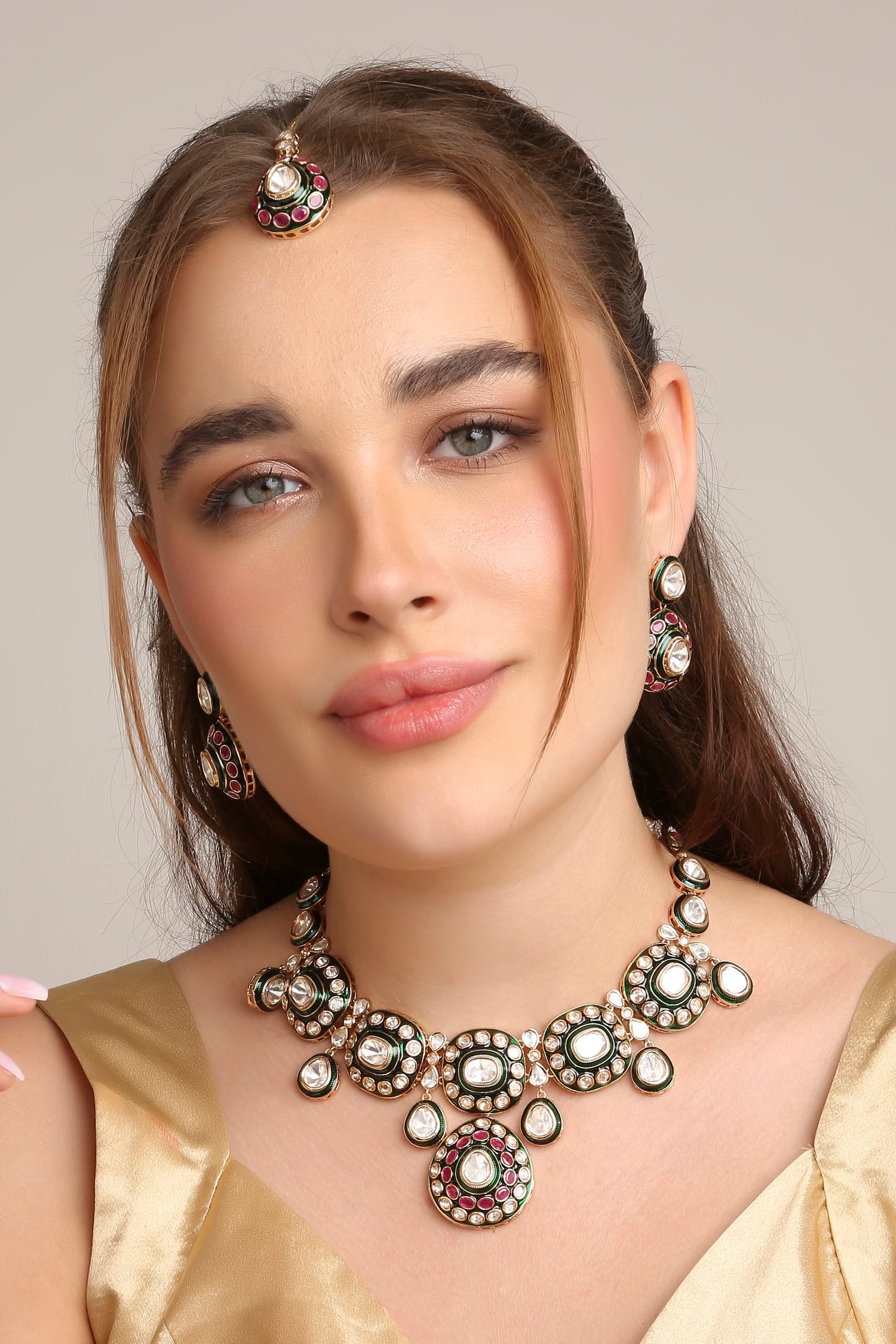 Kundan Necklace 07986
