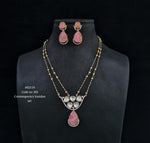 Chain pendant set 02119 - KRISHNA'S SWETA JEWELLERY