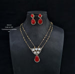 Chain pendant set 02119 - KRISHNA'S SWETA JEWELLERY