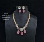 Chain pendant set 02120 - KRISHNA'S SWETA JEWELLERY