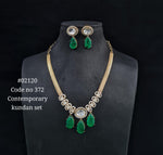 Chain pendant set 02120 - KRISHNA'S SWETA JEWELLERY