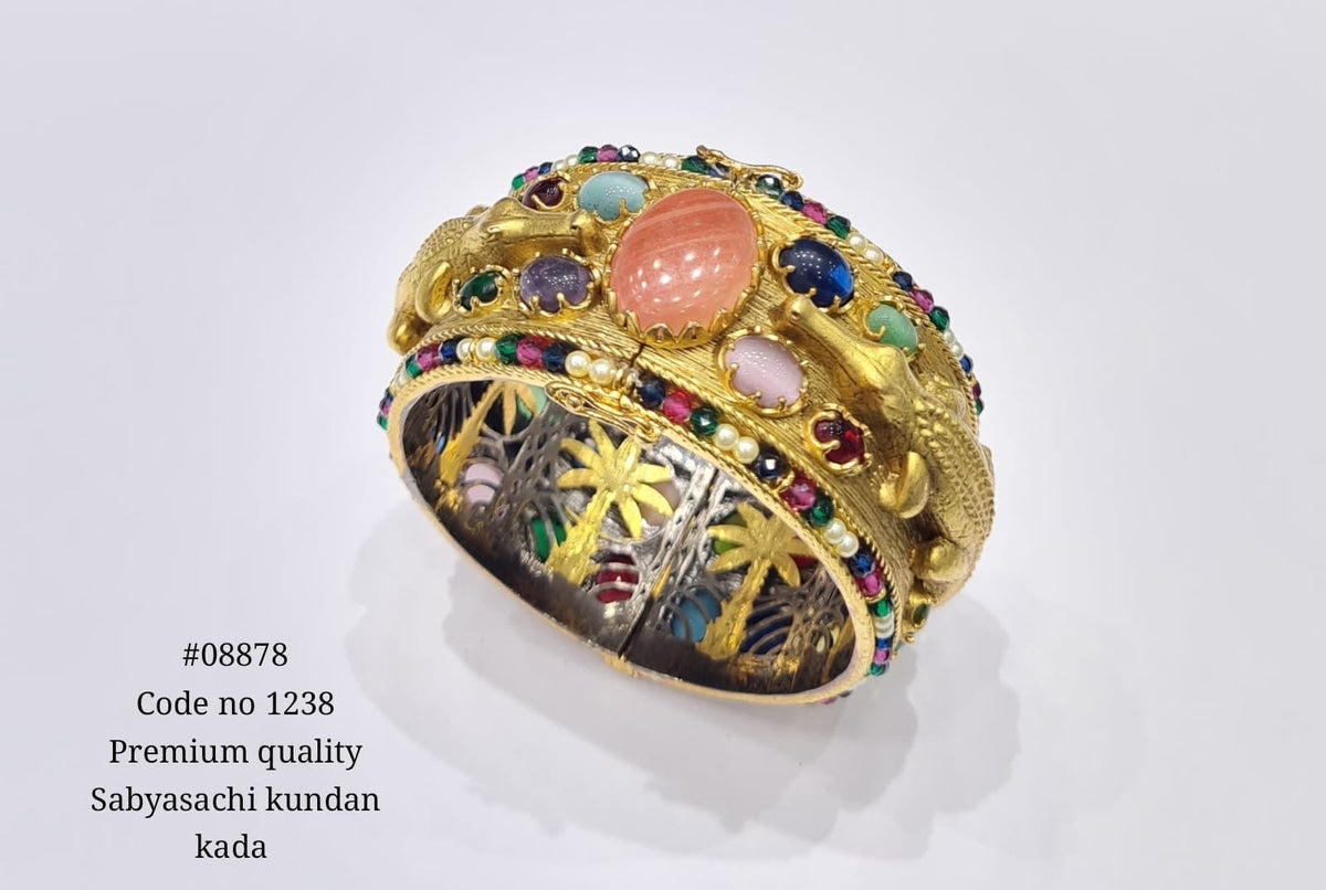 Crocodile Kada 08878 - KRISHNA'S SWETA JEWELLERY