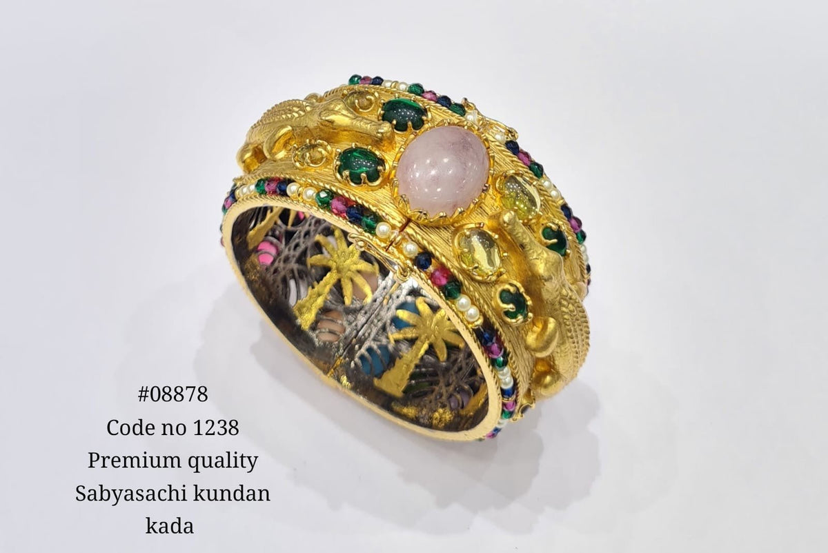 Crocodile Kada 08878 - KRISHNA'S SWETA JEWELLERY
