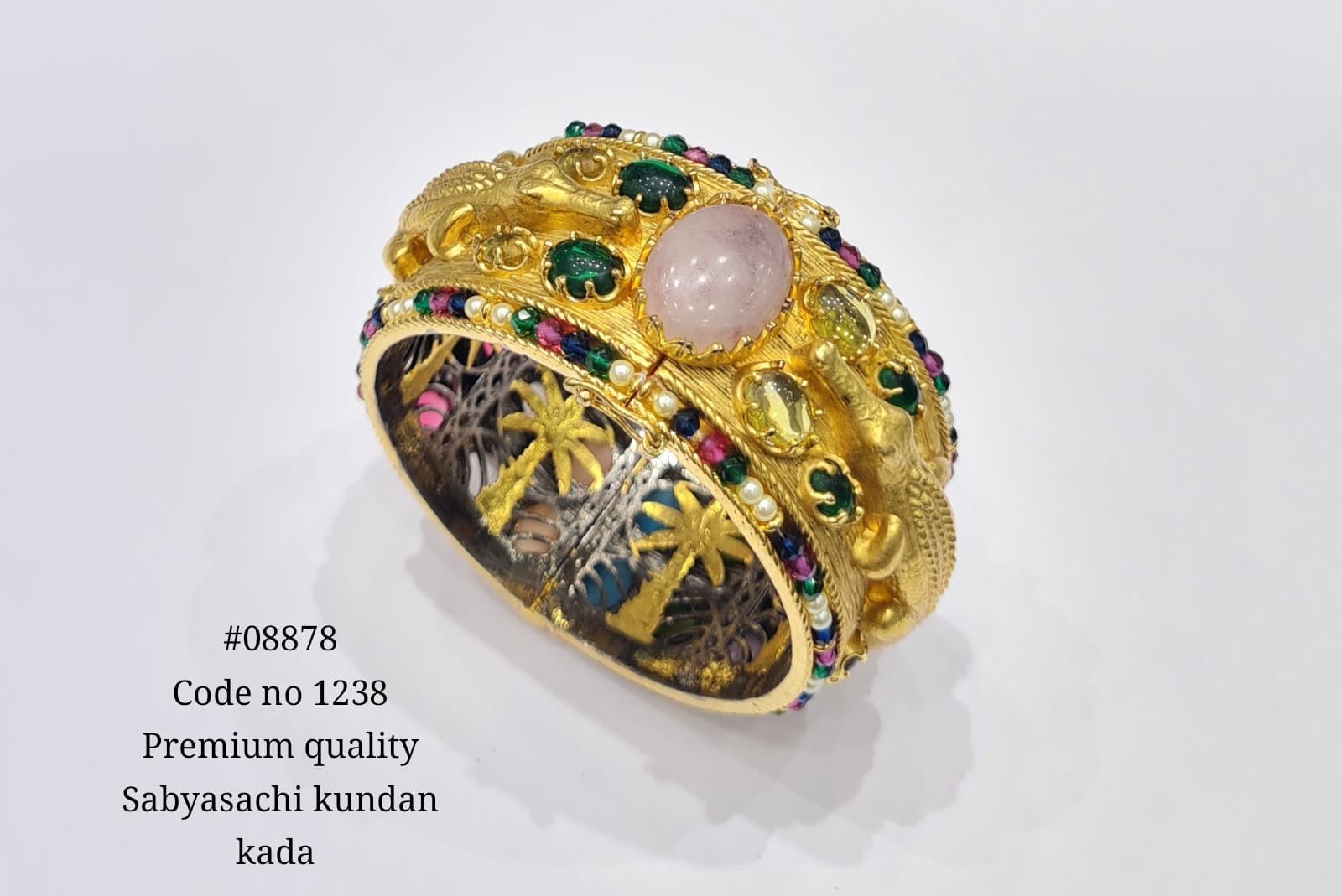 Crocodile Kada 08878 - KRISHNA'S SWETA JEWELLERY