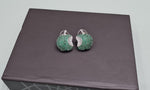 Cz apple Studs 01658 - KRISHNA'S SWETA JEWELLERY