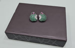 Cz apple Studs 01658 - KRISHNA'S SWETA JEWELLERY