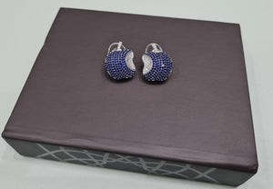 Cz apple Studs 01658 - KRISHNA'S SWETA JEWELLERY