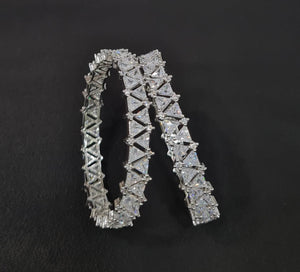 CZ Bangles 03378 - KRISHNA'S SWETA JEWELLERY