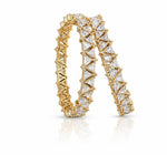 CZ Bangles 03378 - KRISHNA'S SWETA JEWELLERY