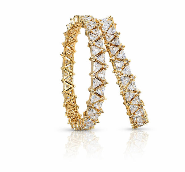 CZ Bangles 03378 - KRISHNA'S SWETA JEWELLERY