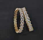 CZ Bangles 03378 - KRISHNA'S SWETA JEWELLERY