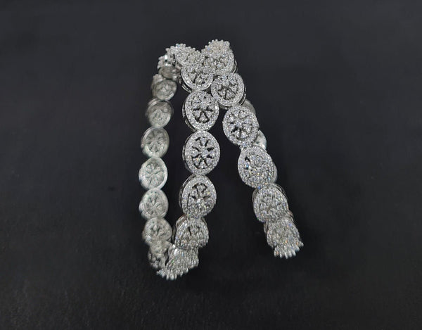 Cz Bangles 05241 - KRISHNA'S SWETA JEWELLERY