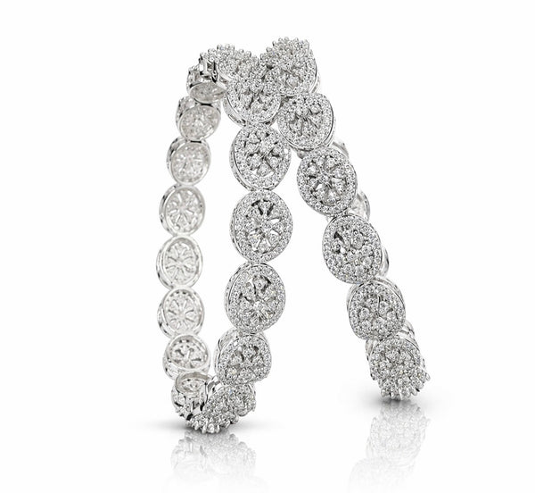 Cz Bangles 05241 - KRISHNA'S SWETA JEWELLERY