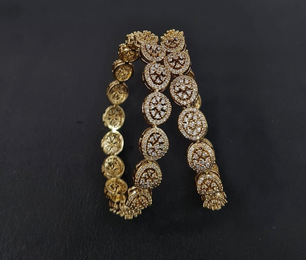 Cz Bangles 05241 - KRISHNA'S SWETA JEWELLERY