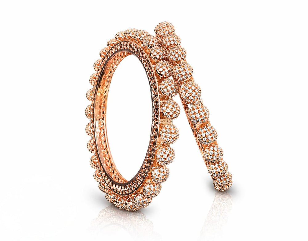 Cz Bangles 09688 - KRISHNA'S SWETA JEWELLERY