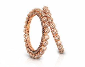 Cz Bangles 09688 - KRISHNA'S SWETA JEWELLERY