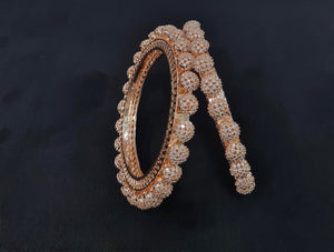 Cz Bangles 09688 - KRISHNA'S SWETA JEWELLERY