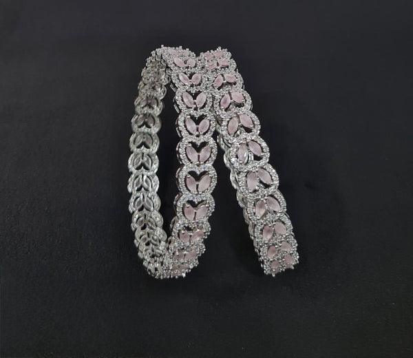Cz Bangles 09749 - KRISHNA'S SWETA JEWELLERY