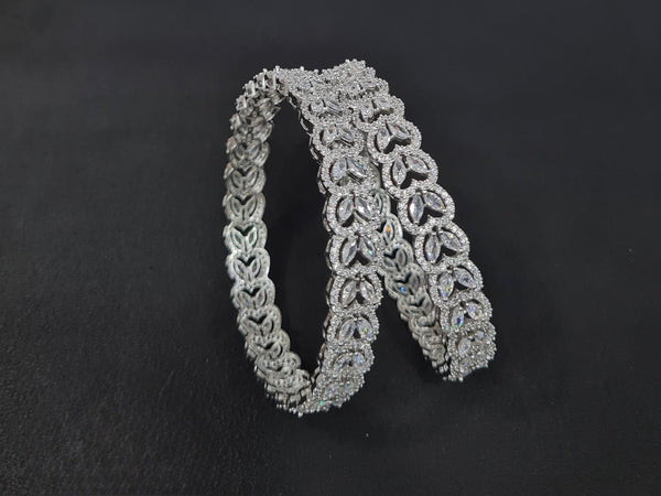 Cz Bangles 09749 - KRISHNA'S SWETA JEWELLERY