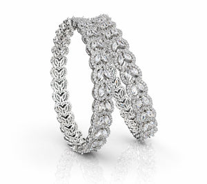 Cz Bangles 09749 - KRISHNA'S SWETA JEWELLERY
