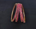Cz Bangles 4mm Bangles 00486 - KRISHNA'S SWETA JEWELLERY