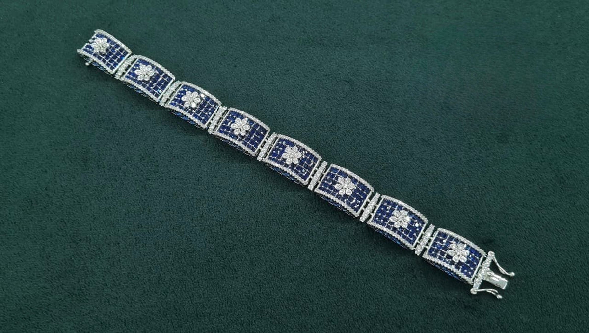 Cz Bracelet 05168 - KRISHNA'S SWETA JEWELLERY