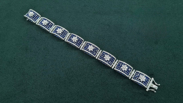 Cz Bracelet 05168 - KRISHNA'S SWETA JEWELLERY